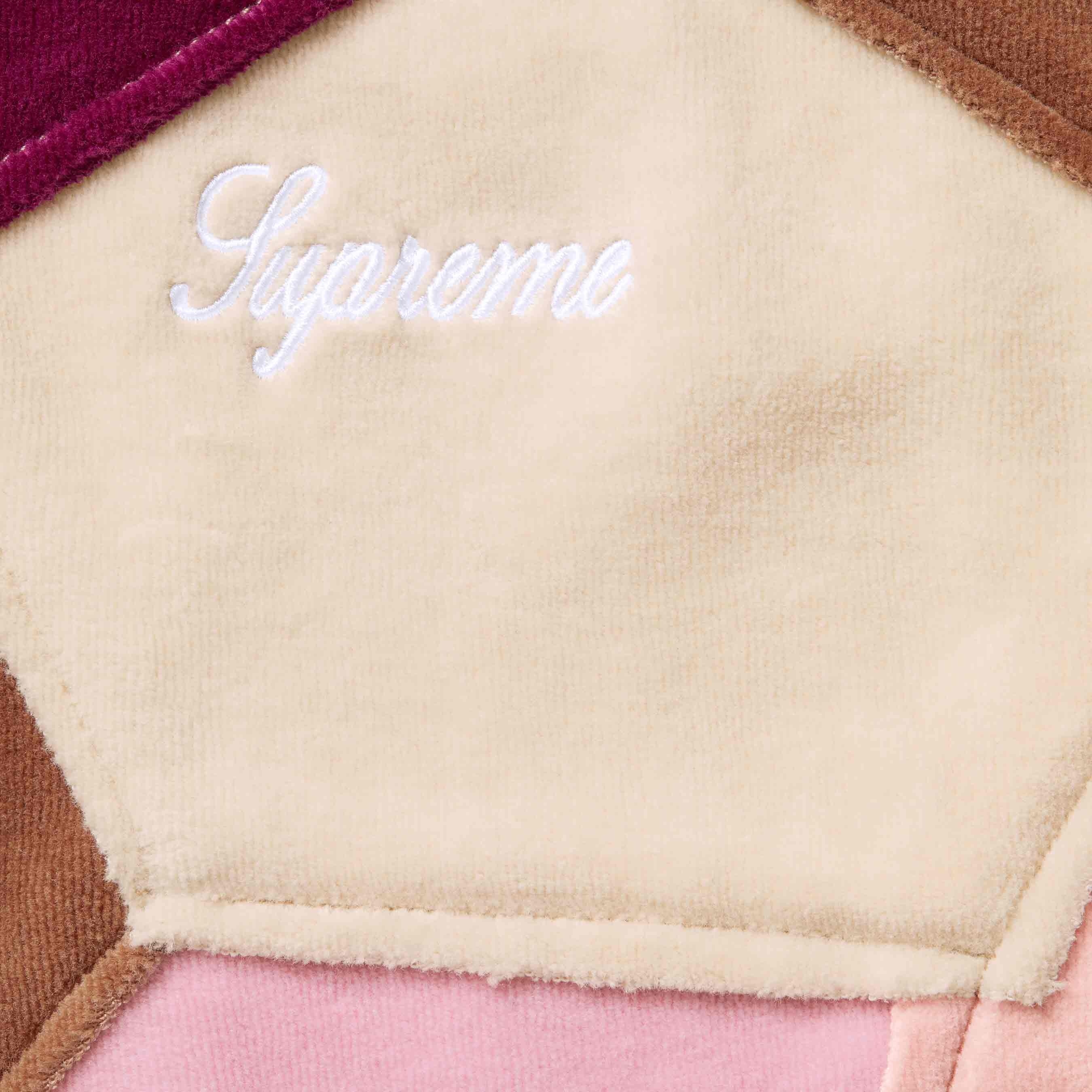 Patchwork Velour Track Jacket view 5